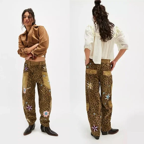 NWOT- Free People Wild Thing Pants - Picture 1 of 3